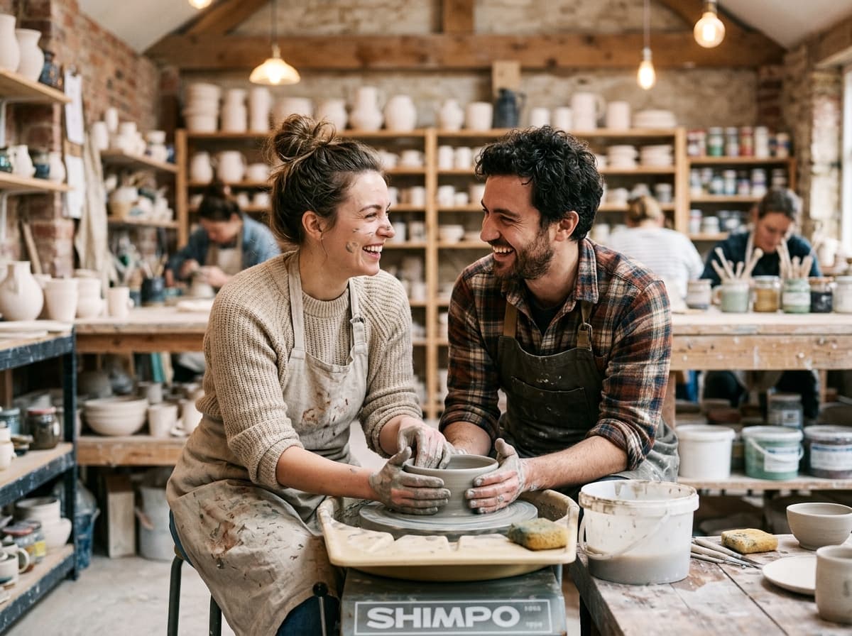 Atelier poterie à deux